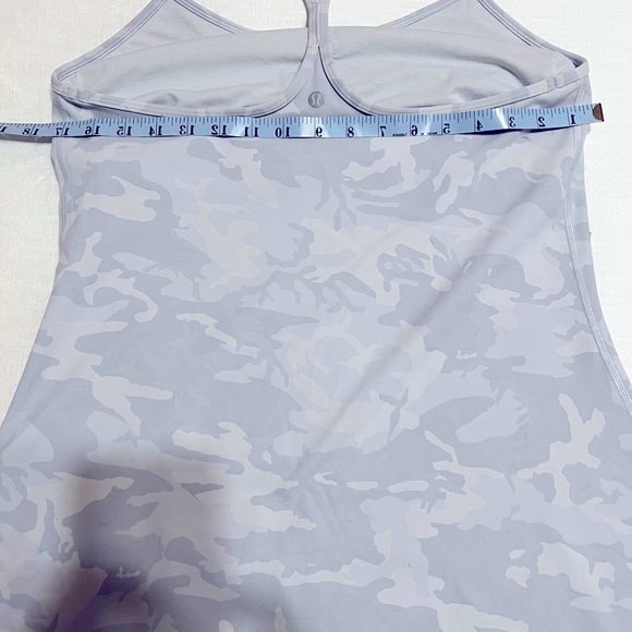 Lululemon tank top size 12 with shelf bra. Has no pads. - Picture 2 of 7